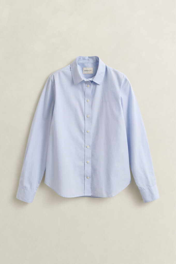 Camisas clássicas de popelina de corte regular