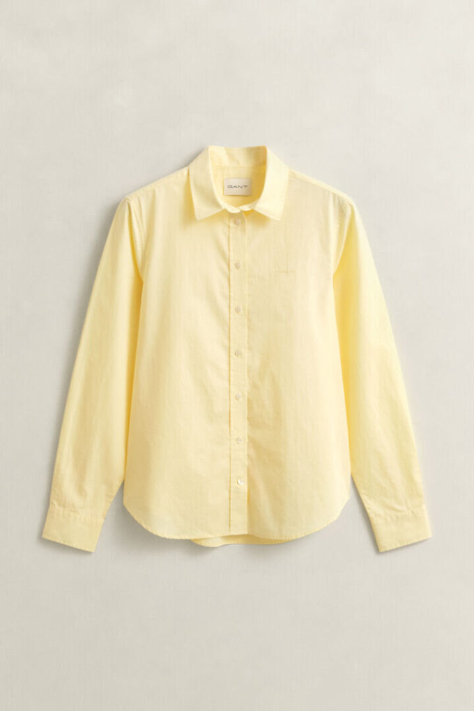 Camisas clássicas de popelina de corte regular