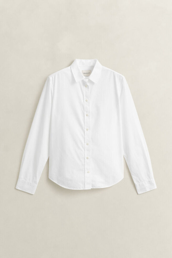 Camisas clássicas de popelina de corte regular