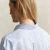 Camisas clássicas de popeline de corte descontraído