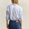 Camisas clássicas de popeline de corte descontraído