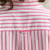 Camisas clássicas de popeline às riscas com corte descontraído