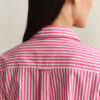 Camisas clássicas de popeline às riscas com corte regular