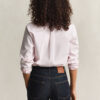 Camisas clássicas de popeline às riscas com corte regular