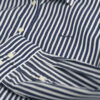 Camisas clássicas de popeline às riscas com corte regular