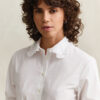Camisas de Algodão com Folhos