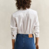 Camisas de Algodão com Folhos