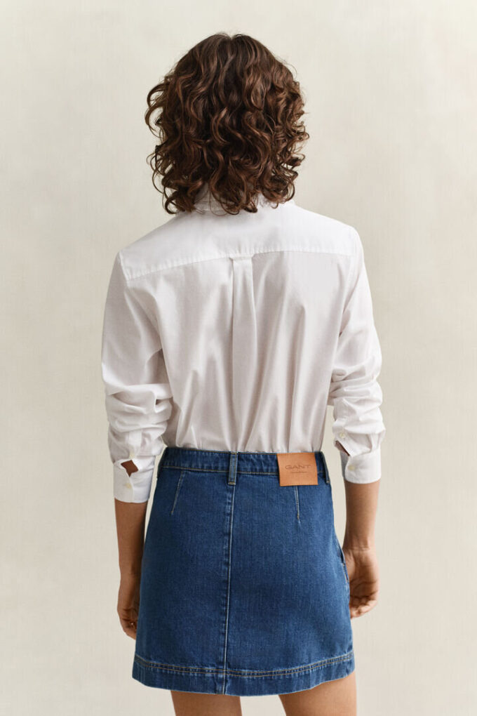 Camisas de Algodão com Folhos