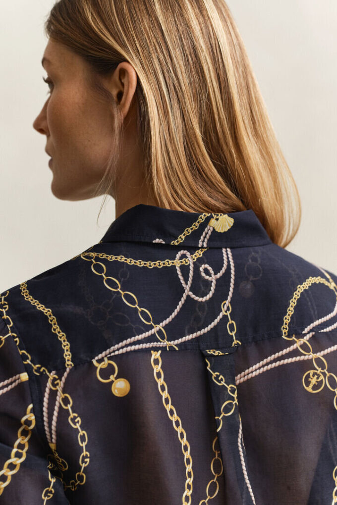 Camisas de Algodão e Seda