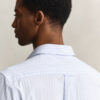 Camisas de corte regular com riscas Dobby