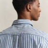 Camisas de corte regular com riscas Dobby