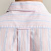 Camisas de corte regular com riscas Dobby