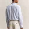 Camisas de corte regular com riscas Dobby