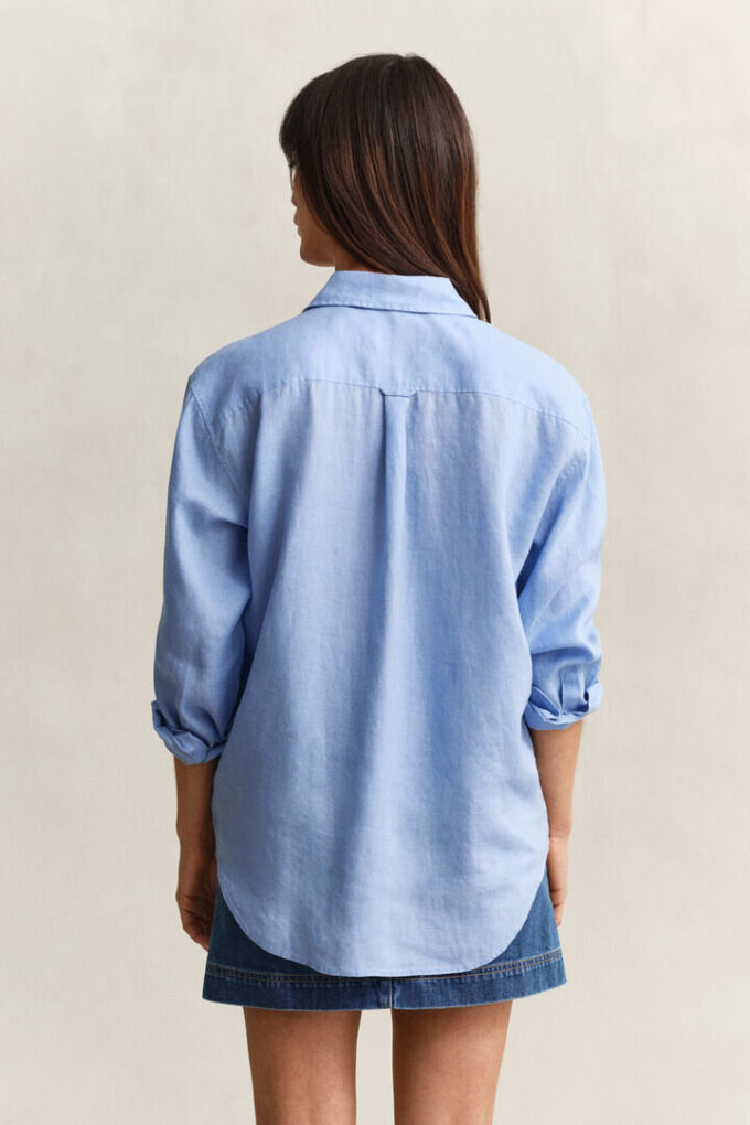 Camisas de linho de corte descontraído