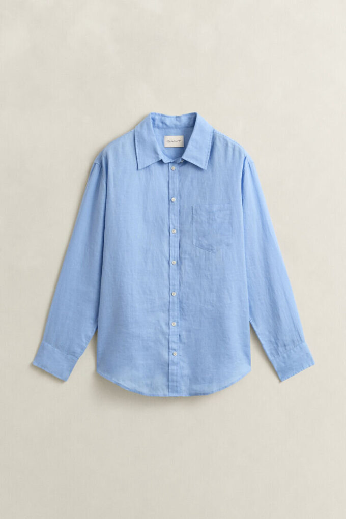 Camisas de linho de corte descontraído