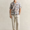 Camisas de linho estampadas