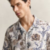 Camisas de linho estampadas