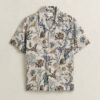 Camisas de linho estampadas