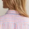 Camisas de linho às riscas com corte regular