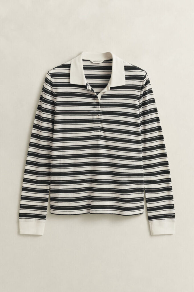 Camisas de manga comprida às riscas