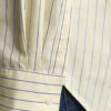Camisas de popeline às riscas com corte descontraído
