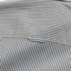 Camisas de popeline às riscas com corte justo