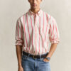 Camisas de popeline tradicional às riscas