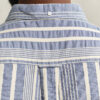 Camisas de seersucker às riscas com corte descontraído