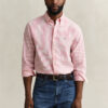 Camisas de seersucker às riscas com corte regular