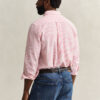 Camisas de seersucker às riscas com corte regular