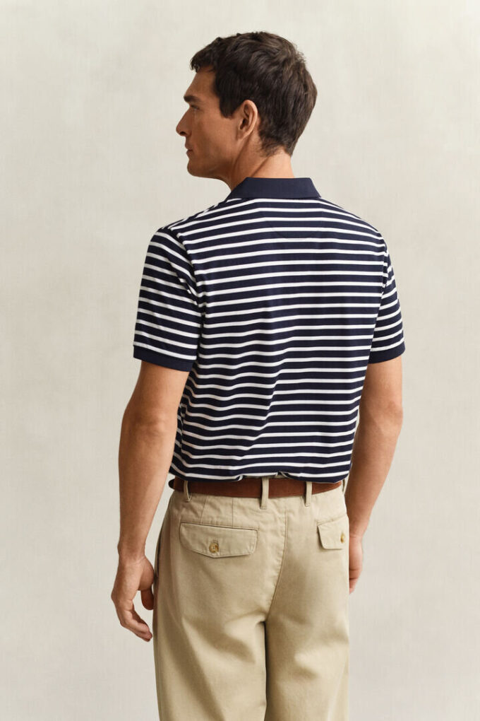 Camisas em Algodão Pima às Riscas