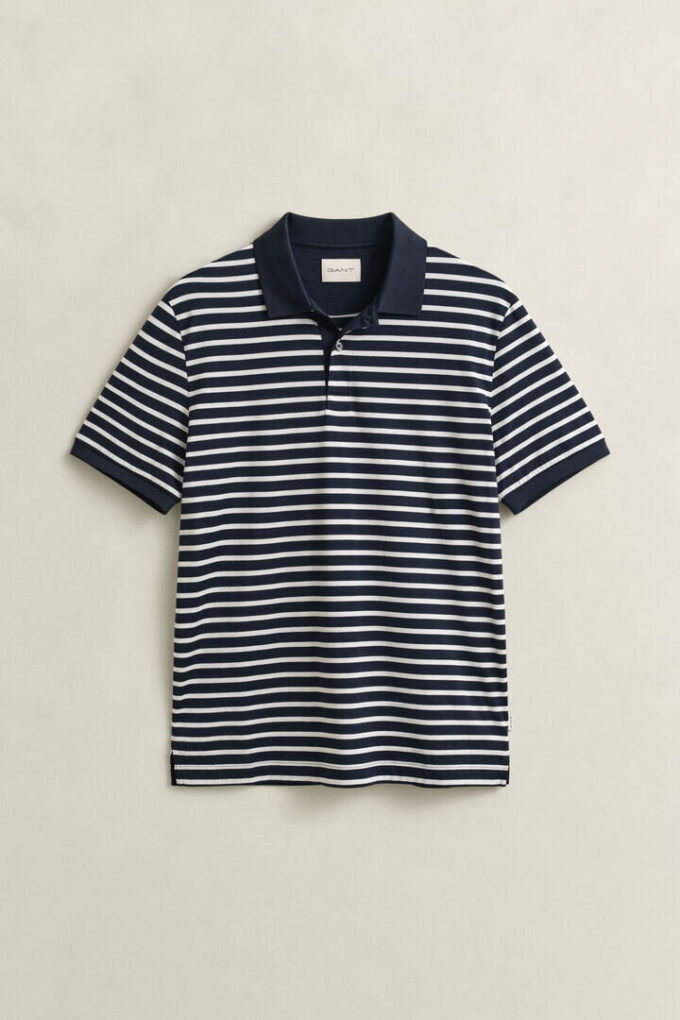 Camisas em Algodão Pima às Riscas