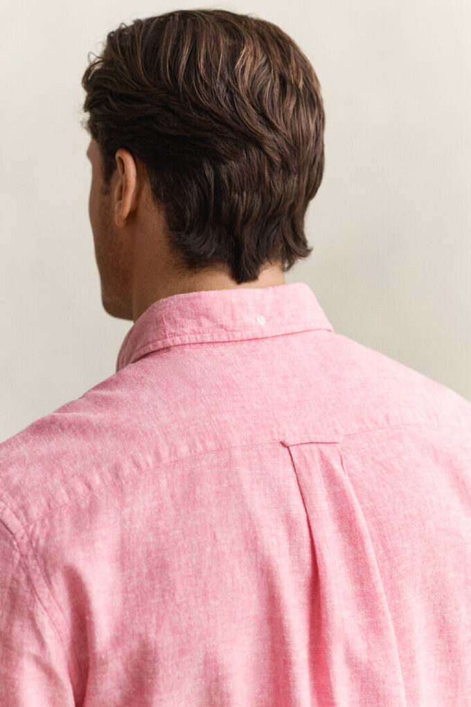 Camisas em mistura de linho