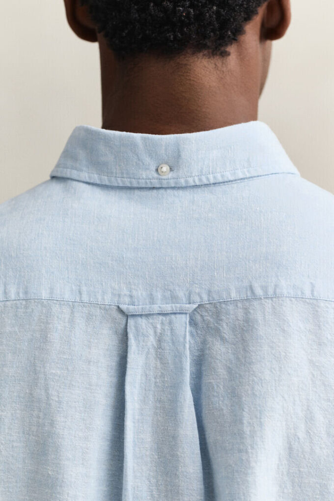 Camisas em mistura de linho