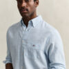 Camisas em mistura de linho
