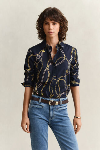 Camisas em voile de algodão