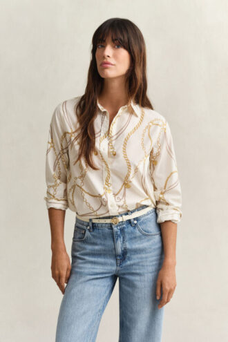 Camisas em voile de algodão