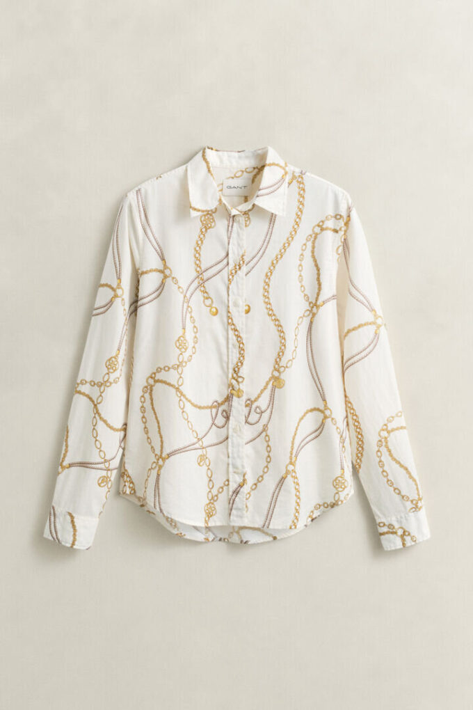 Camisas em voile de algodão