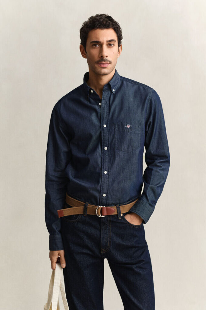 Camisas Indigo de Corte Regular
