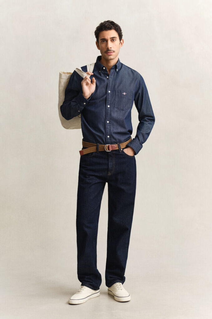 Camisas Indigo de Corte Regular