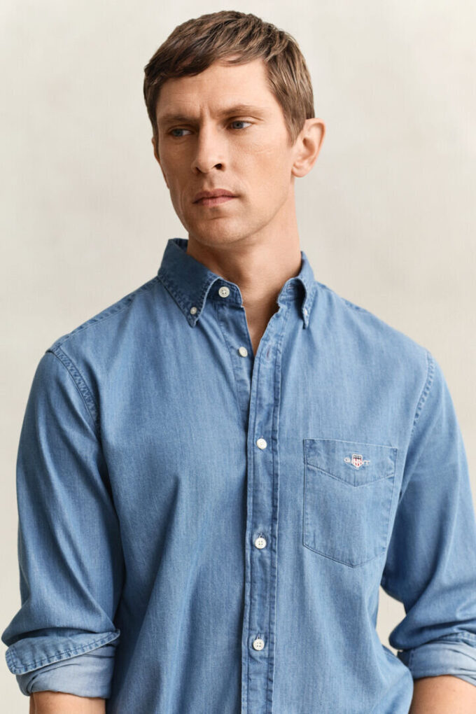 Camisas Indigo de Corte Regular