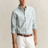 Camisas Oxford Clássicas com Risca de Bancário