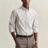Camisas Oxford Clássicas com Risca de Bancário