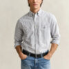 Camisas Oxford Clássicas com Risca de Bancário