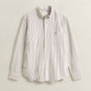 Camisas Oxford Clássicas com Risca de Bancário