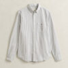 Camisas Oxford Clássicas com Risca de Bancário