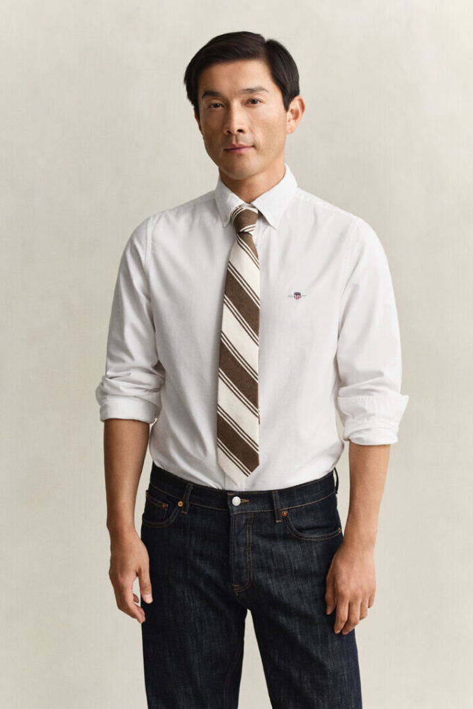 Camisas Oxford Clássicas de Corte Justo