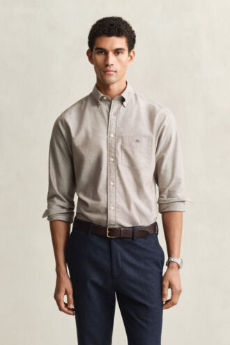 Camisas Oxford Clássicas de Corte Regular
