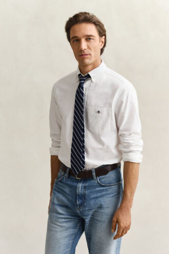Camisas Oxford Clássicas de Corte Regular