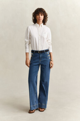 Camisas Oxford Clássicas de Corte Regular
